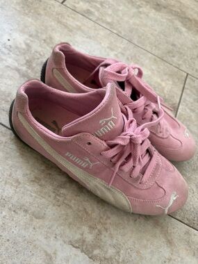 Original Speedcat Puma Pink Suede Sneakers